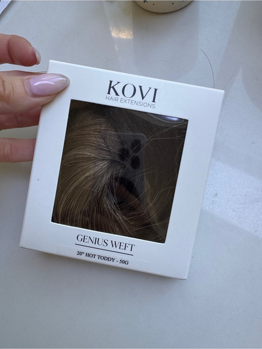 Kovi Genius Weft 20" Hot Toddy Hair Extensions - nwt